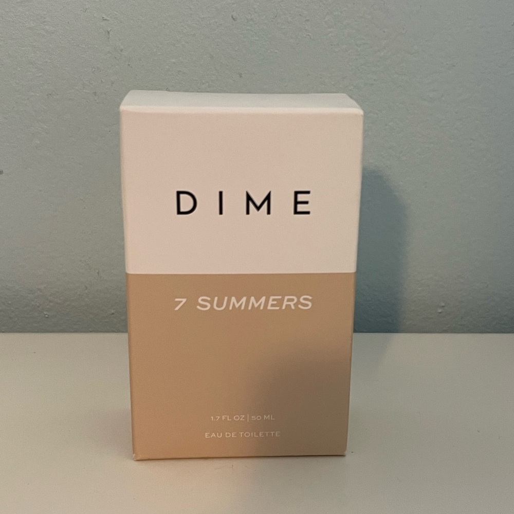 Dime 7 Summers perfume NEW IN BOX